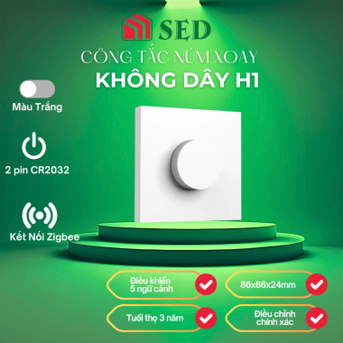 Công tắc núm xoay không dây Aqara H1
