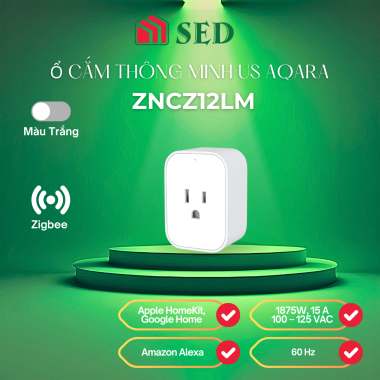 Ổ cắm thông minh US Aqara Kết nối Zigbee