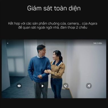 Màn hình cảm ứng tích hợp công tắc Aqara S1 Plus