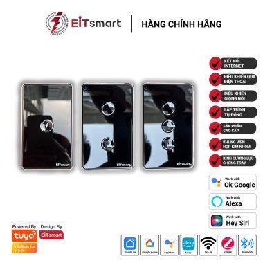 Công tắc bình nóng lạnh ESW1311Z-1 công suất cao Zigbee EIT SMART