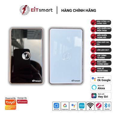 Công tắc bình nóng lạnh ESW1311Z-1 công suất cao Zigbee EIT SMART