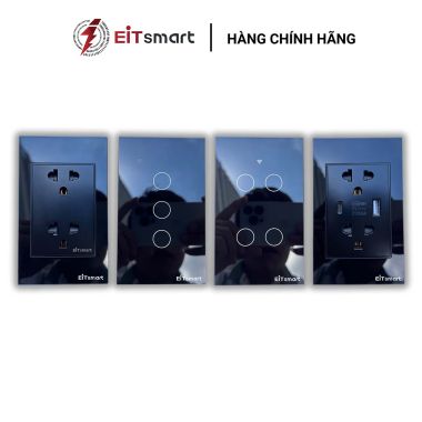 Công tắc thông minh ESW1103 Wifi 3 nút kính cường lực