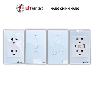 Công tắc thông minh ESW1103 Wifi 3 nút kính cường lực