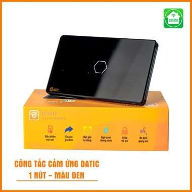 Công Tắc cảm ứng Datic mặt kính cường lực cao cấp wifi