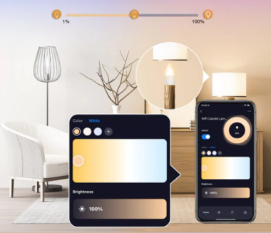 Đèn LED WB-TDC6-RCW-E12-MS thông minh RGBCCT 2700-6500K