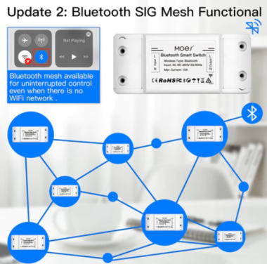 Mô-đun BM-101-MS công tắc thông minh Bluetooth
