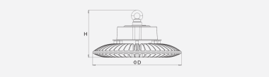 Đèn led nhà xưởng 200W