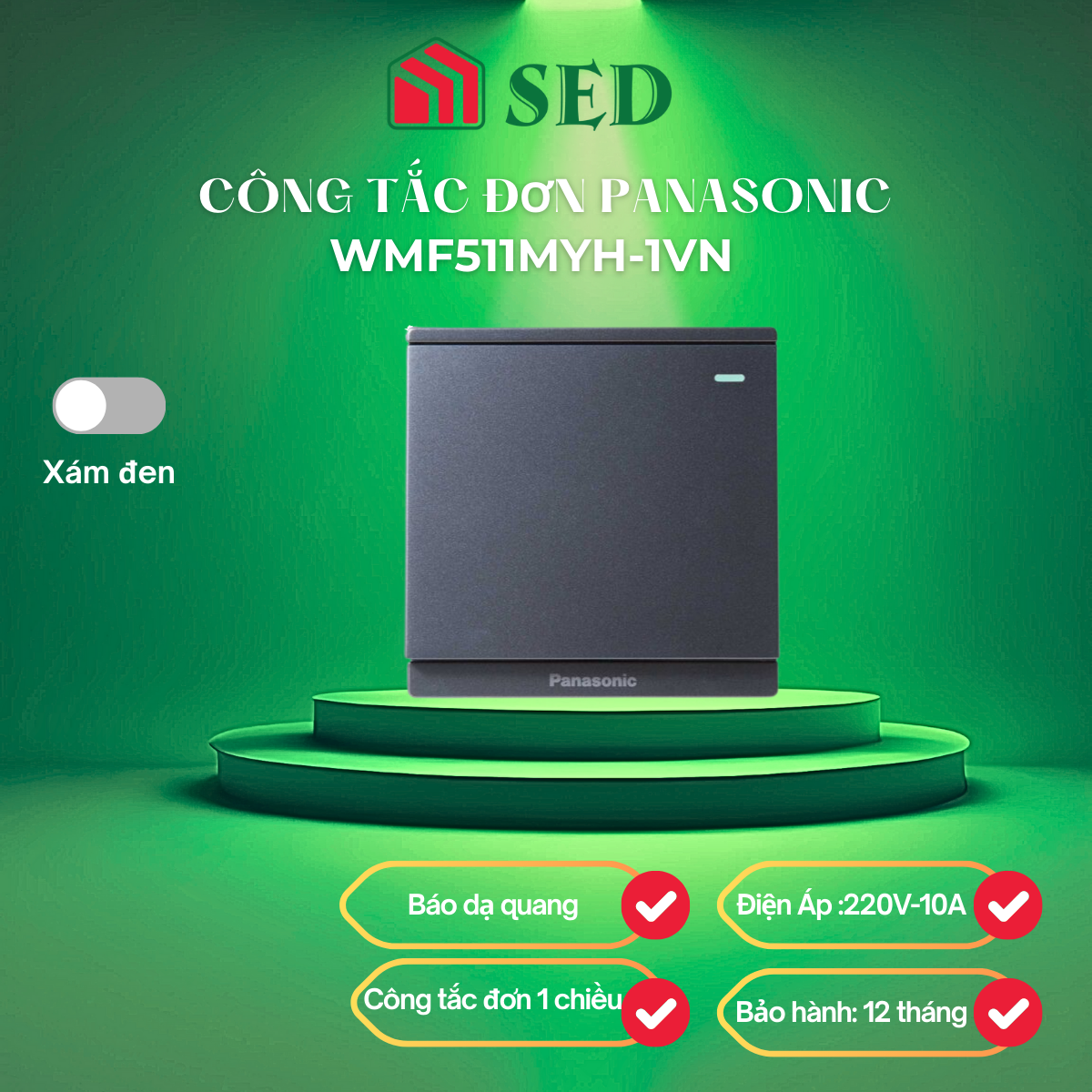 Công Tắc Cơ Panasonic Moderva  WMF511MYH-1VN