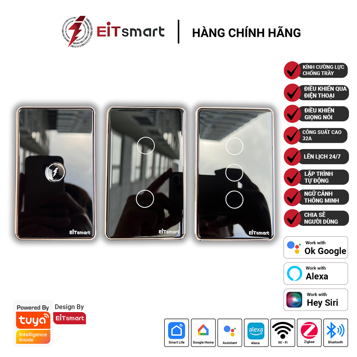 Công tắc bình nóng lạnh ESW1311W-1