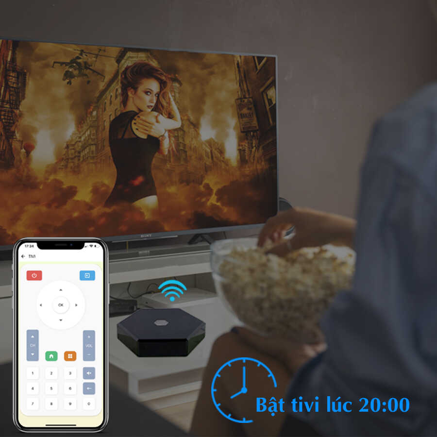 Bộ điều khiển hồng ngoại Hunonic 