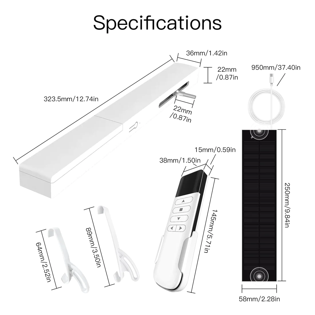 Điều khiển rèm cửa BC-JW-TQC-EN thông minh Bluetooth Moes