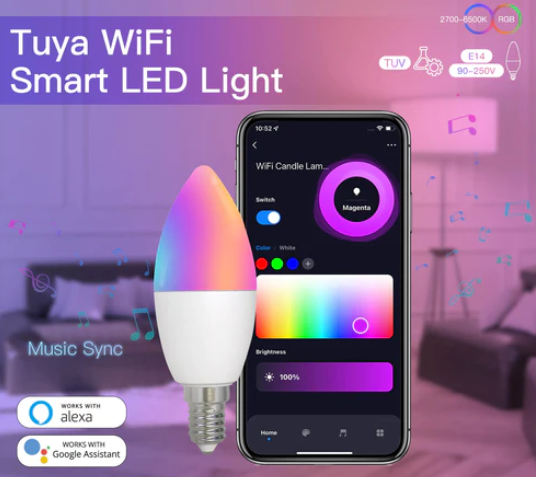 Đèn LED WB-TDC6-RCW-E12-MS