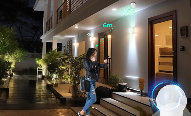Công tắc cảm biến chuyển động thông minh CB10.PIR.BLE (DC)