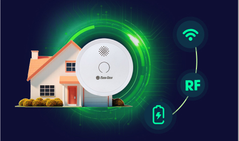 Cảm biến khói thông minh Rạng Đông CB12.SM.RF