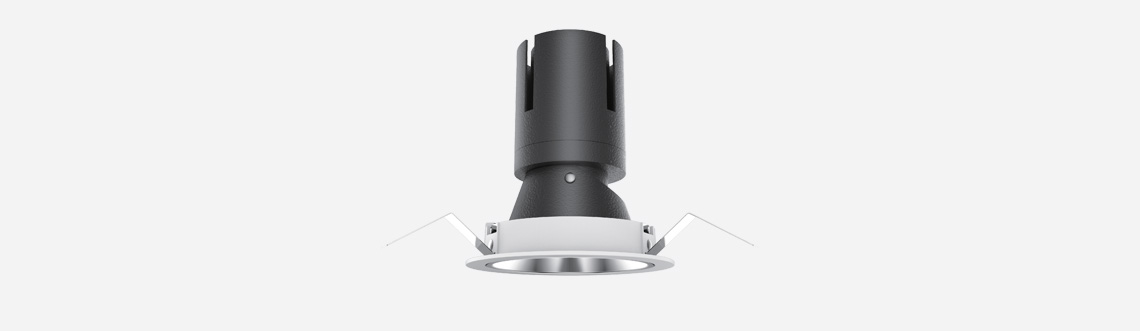 Đèn spotlight âm trần viền tròn HS30 20W
